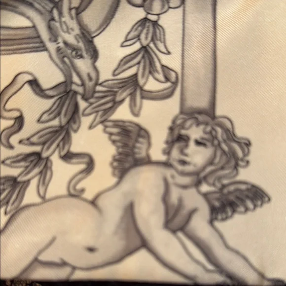 Versace Black and White Baroque Underwire Bra twill. - Picture 4 of 13